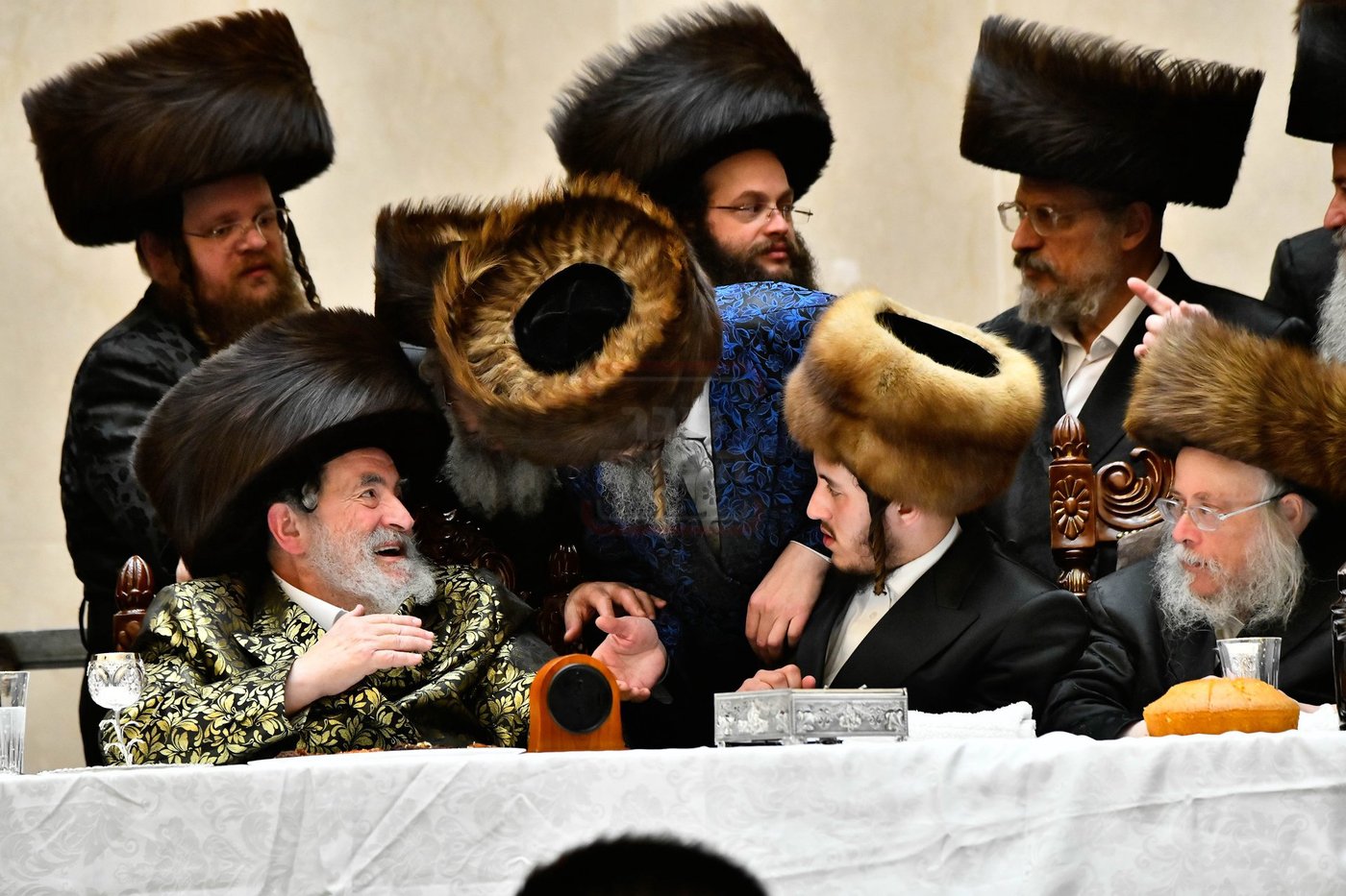 שמחת אירוסי נכד האדמו"ר מויז'ניץ