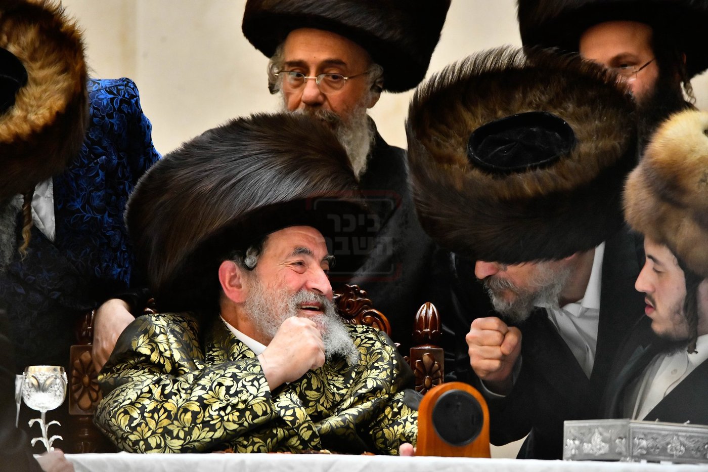 שמחת אירוסי נכד האדמו"ר מויז'ניץ