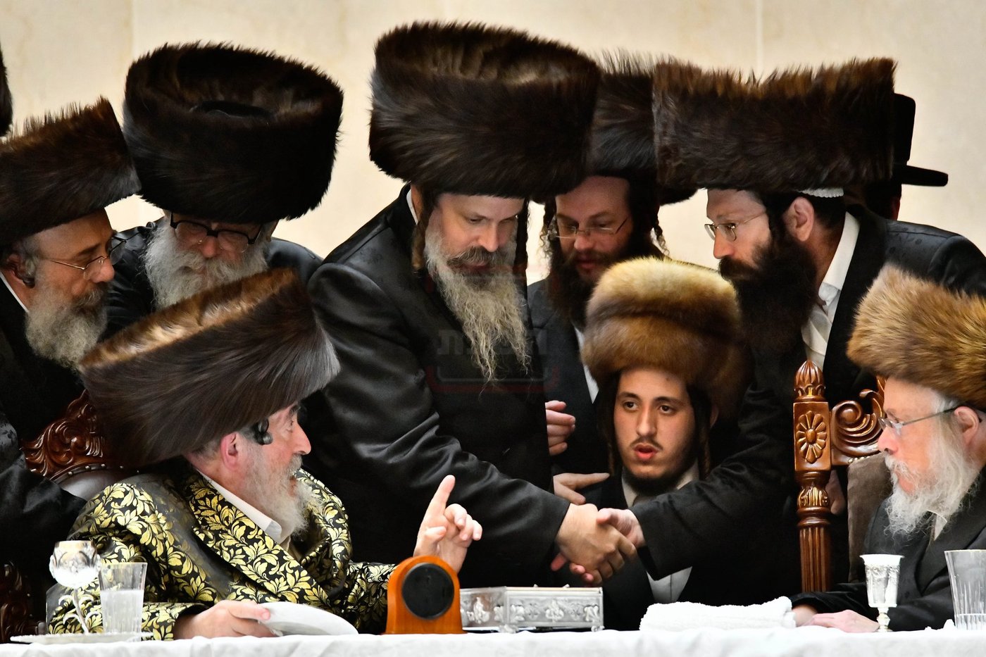 שמחת אירוסי נכד האדמו"ר מויז'ניץ