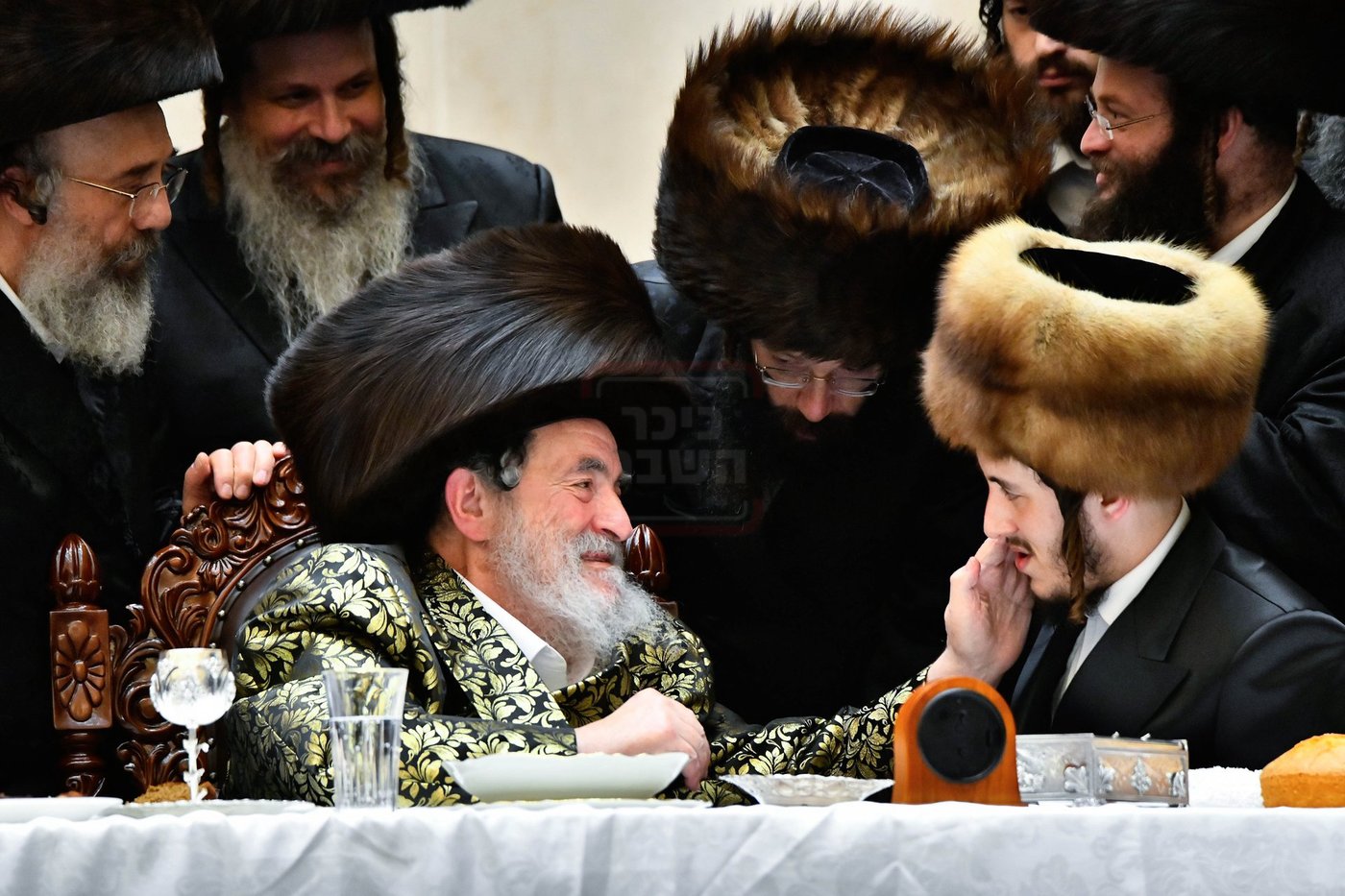 שמחת אירוסי נכד האדמו"ר מויז'ניץ