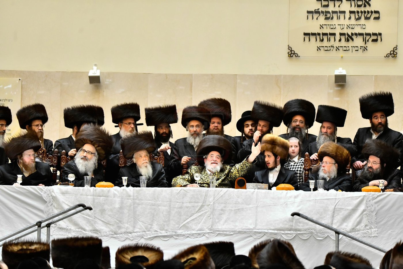 שמחת אירוסי נכד האדמו"ר מויז'ניץ