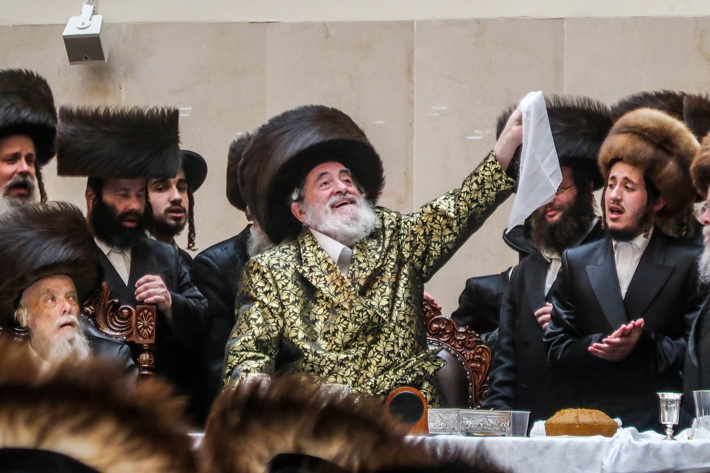 שמחת אירוסי נכד האדמו"ר מויז'ניץ