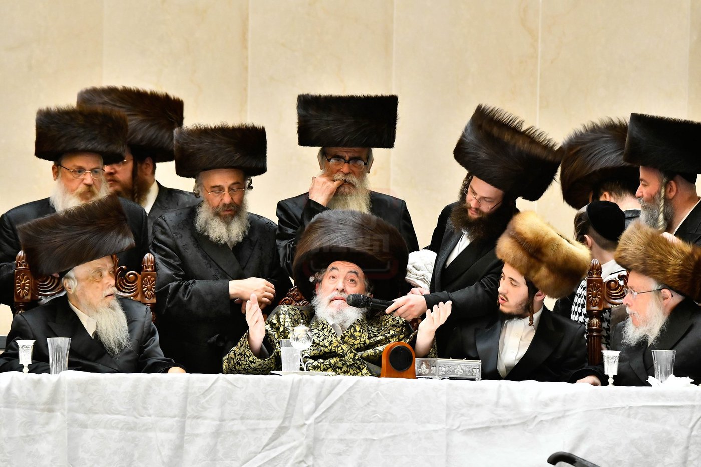 שמחת אירוסי נכד האדמו"ר מויז'ניץ