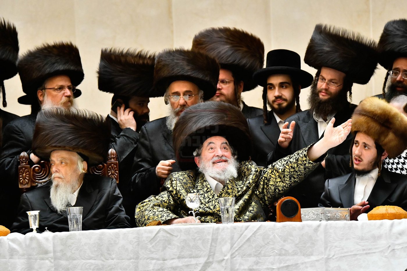 שמחת אירוסי נכד האדמו"ר מויז'ניץ