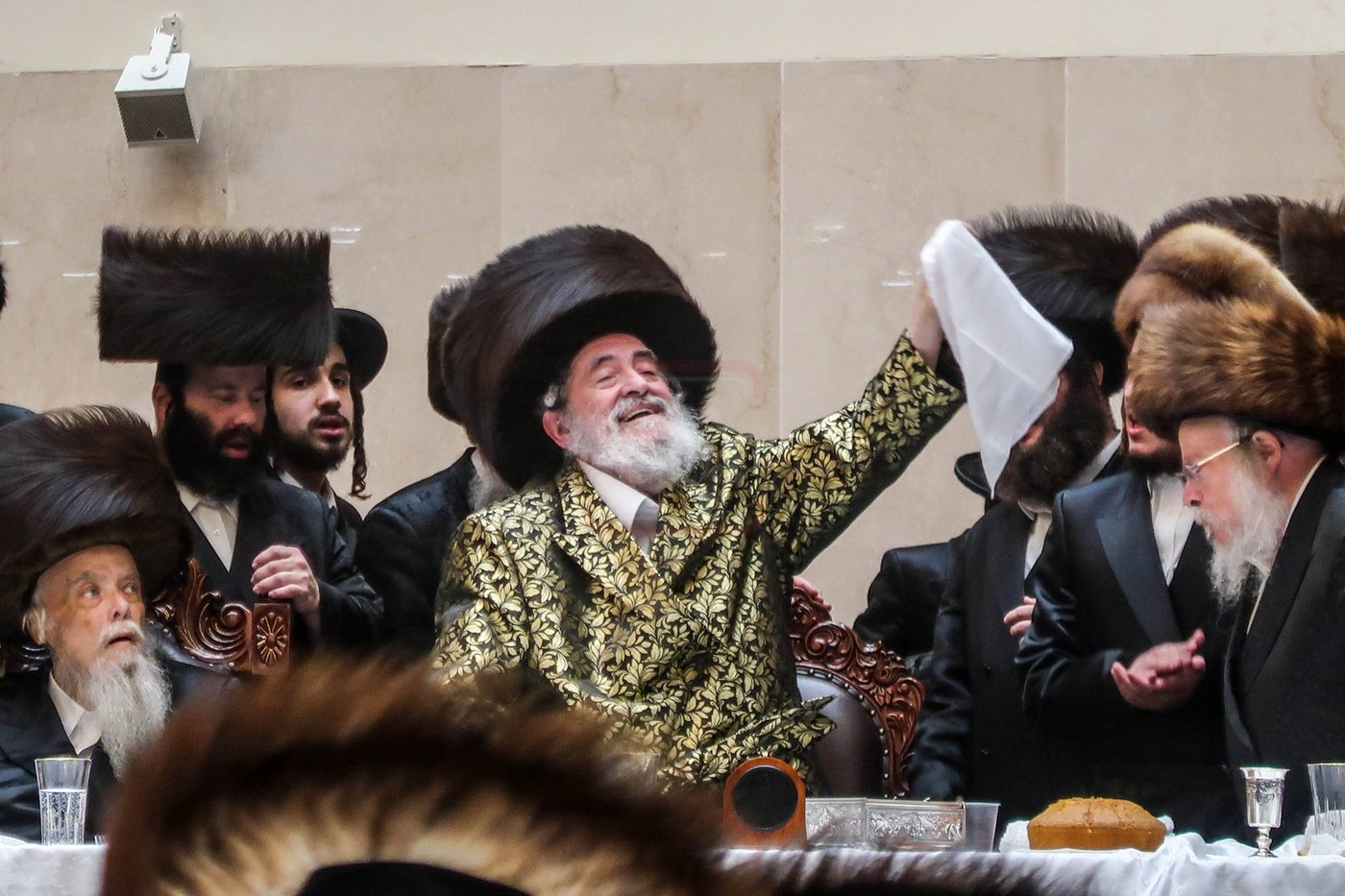 שמחת אירוסי נכד האדמו"ר מויז'ניץ