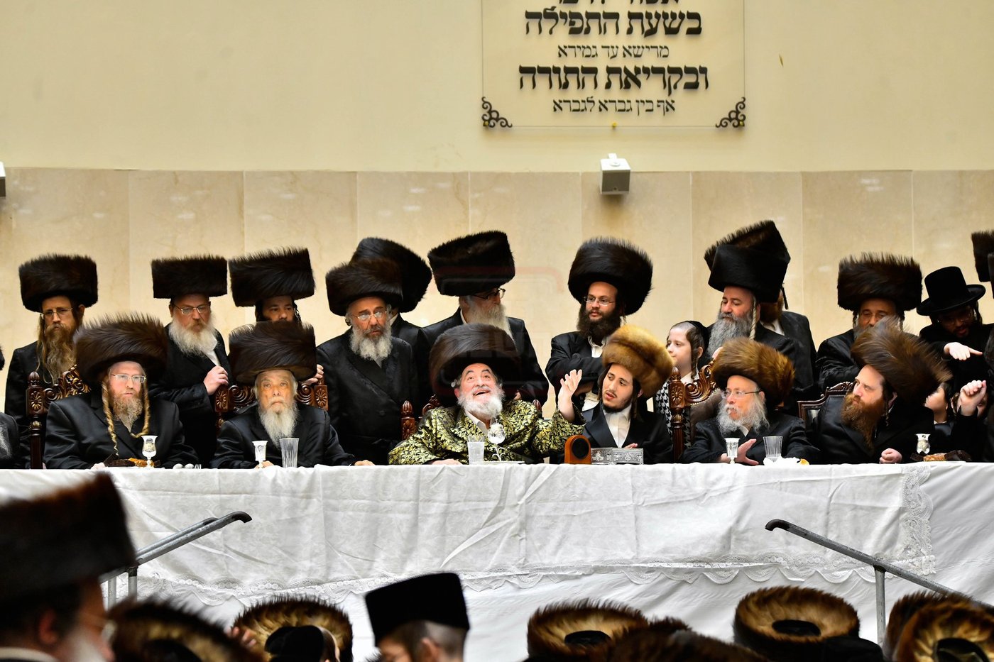 שמחת אירוסי נכד האדמו"ר מויז'ניץ