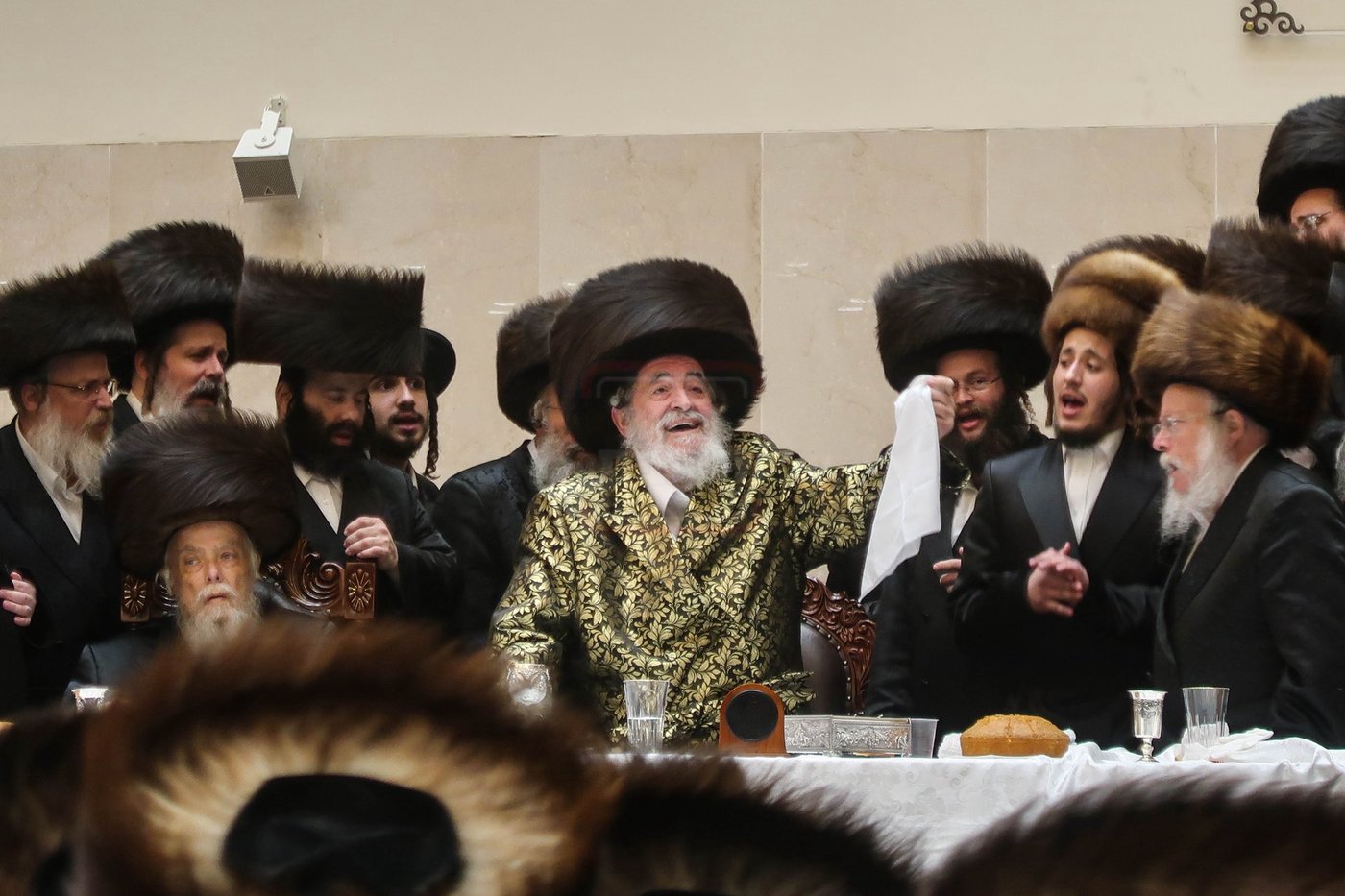 שמחת אירוסי נכד האדמו"ר מויז'ניץ