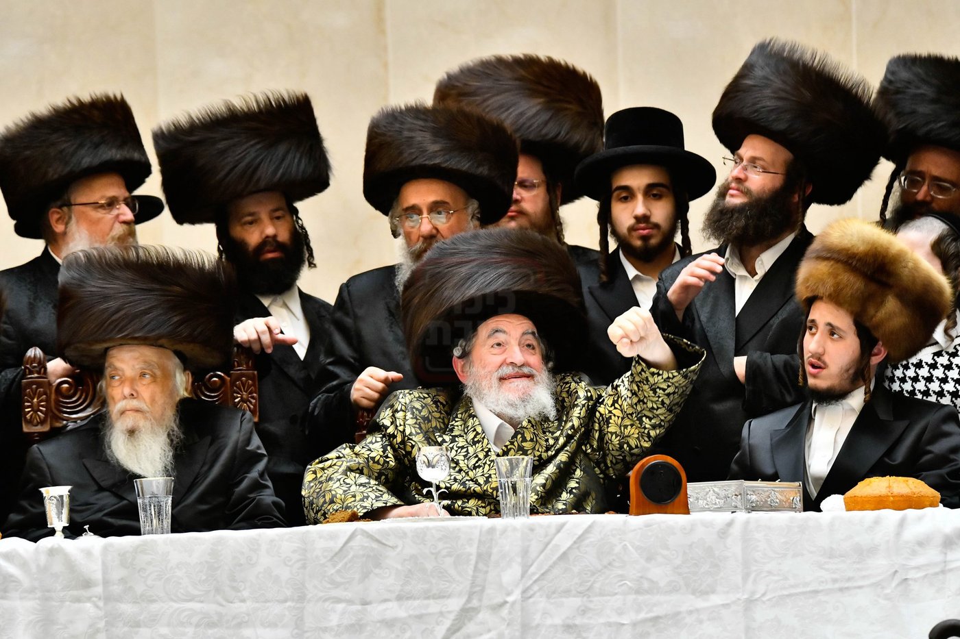 שמחת אירוסי נכד האדמו"ר מויז'ניץ