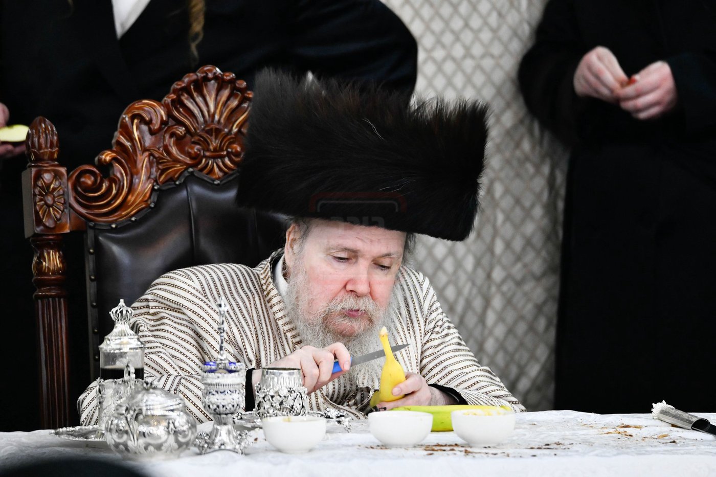 האדמו"ר מלעלוב ארה"ב בשב"ק בבני ברק