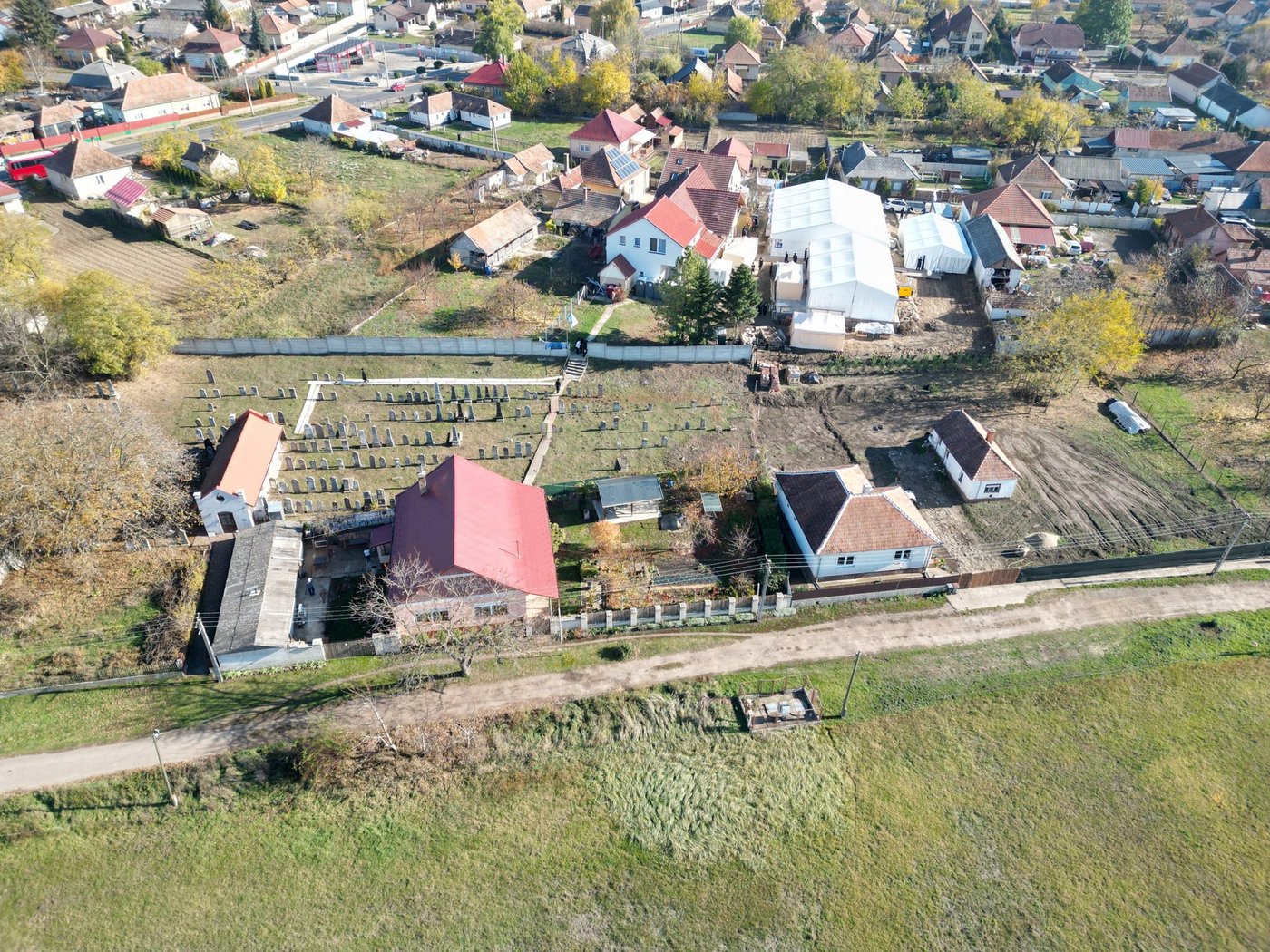 תמונה אווירית מהציון הק' בדארג