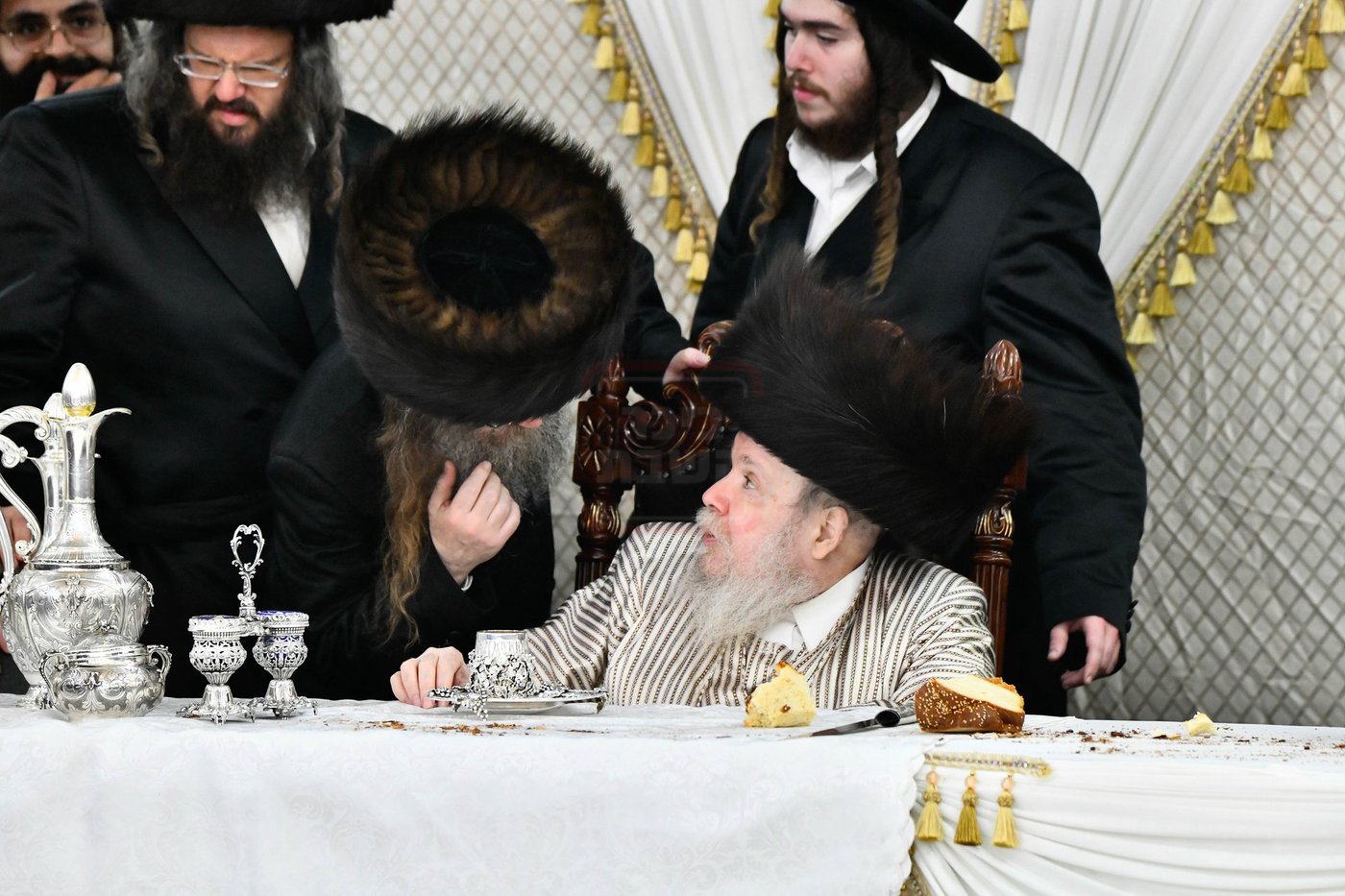 האדמו"ר מלעלוב ארה"ב בשב"ק בבני ברק