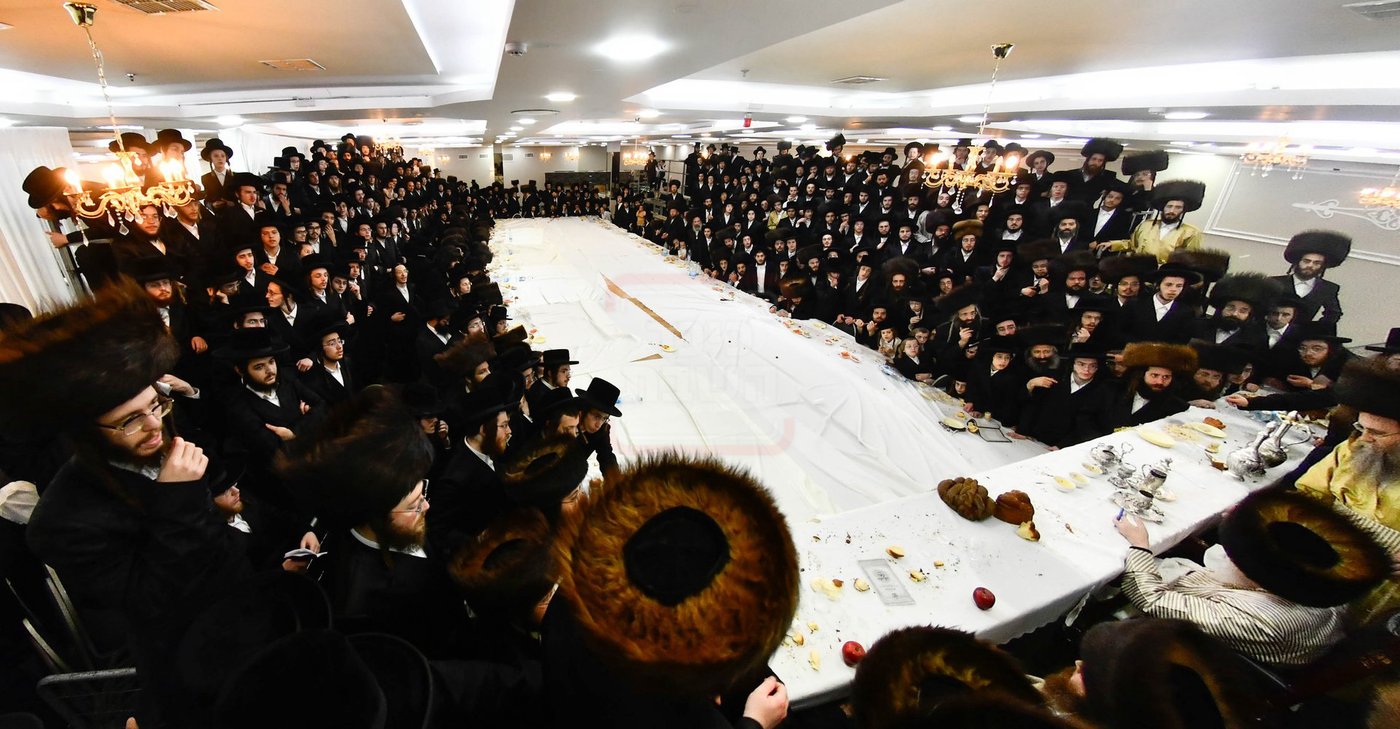 האדמו"ר מלעלוב ארה"ב בשב"ק בבני ברק