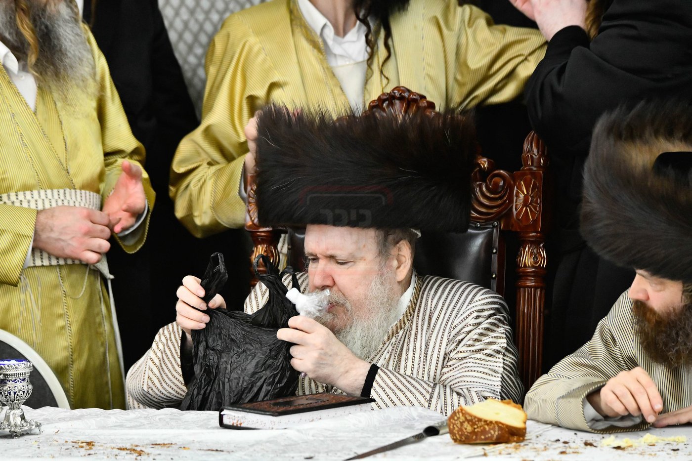 האדמו"ר מלעלוב ארה"ב בשב"ק בבני ברק