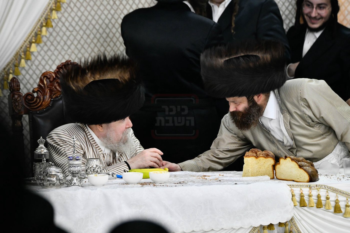 האדמו"ר מלעלוב ארה"ב בשב"ק בבני ברק