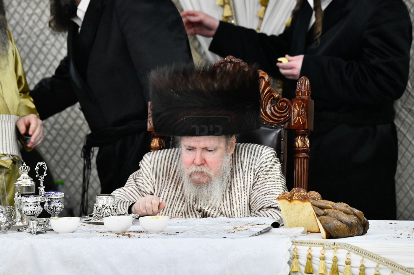 האדמו"ר מלעלוב ארה"ב בשב"ק בבני ברק