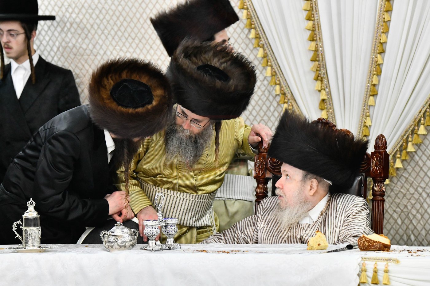 האדמו"ר מלעלוב ארה"ב בשב"ק בבני ברק