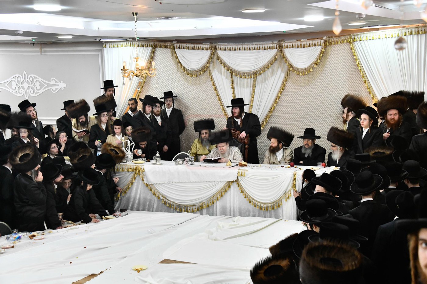 האדמו"ר מלעלוב ארה"ב בשב"ק בבני ברק