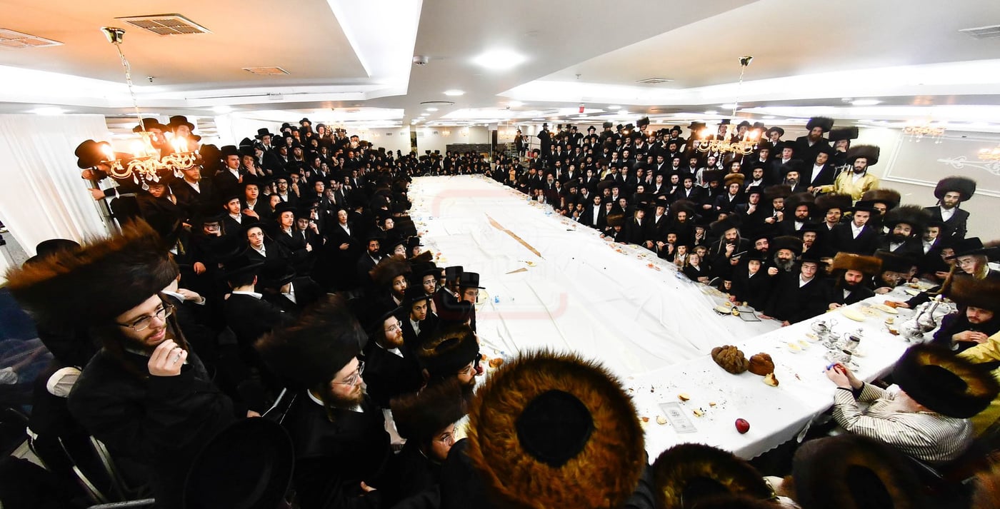 האדמו"ר מלעלוב ארה"ב בשב"ק בבני ברק