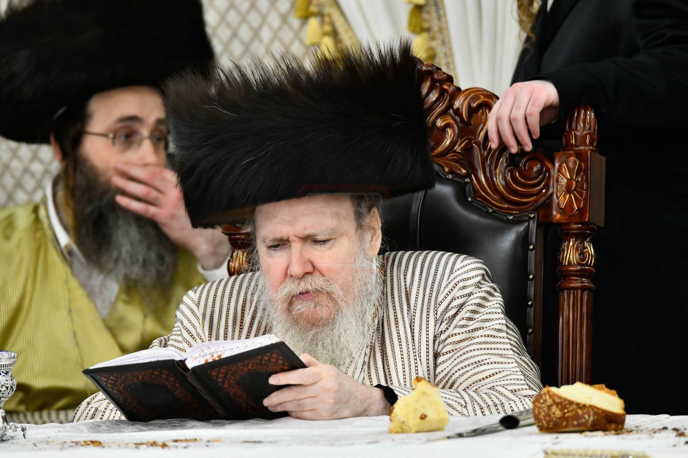 האדמו"ר מלעלוב ארה"ב בשב"ק בבני ברק