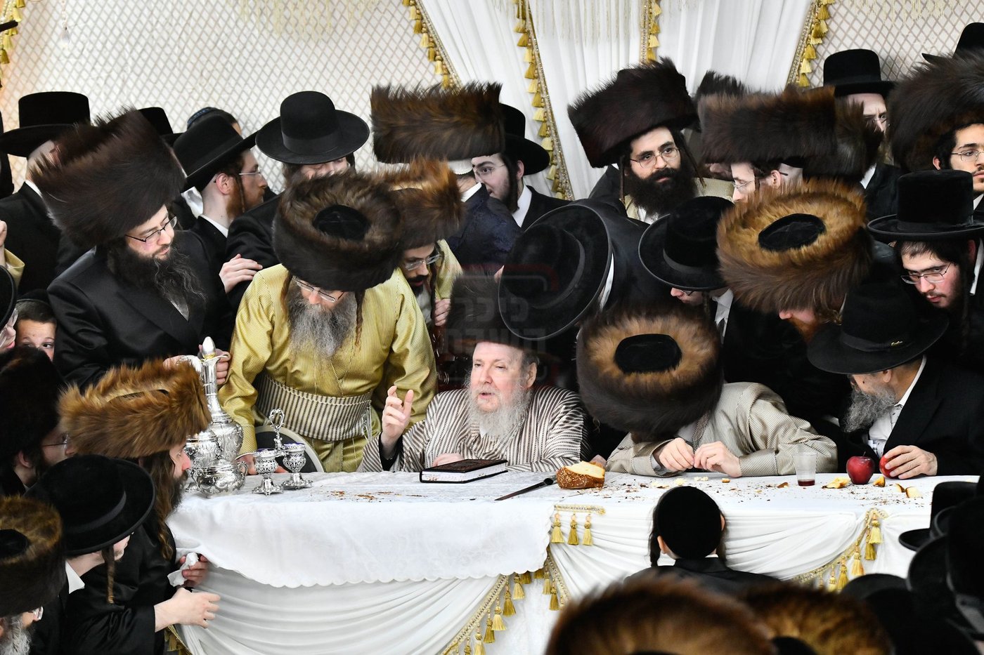 האדמו"ר מלעלוב ארה"ב בשב"ק בבני ברק