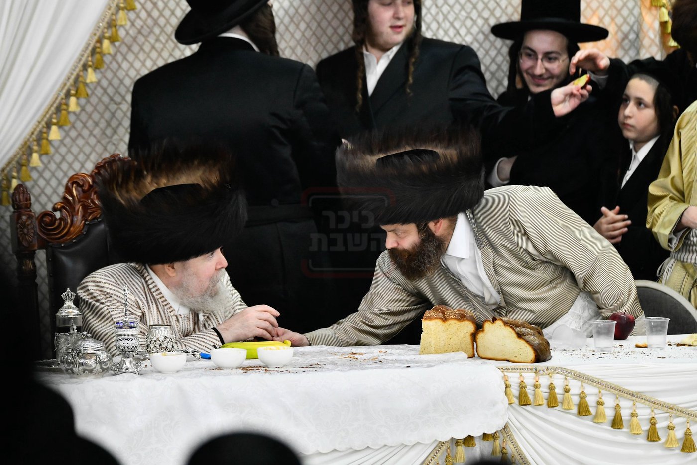 האדמו"ר מלעלוב ארה"ב בשב"ק בבני ברק