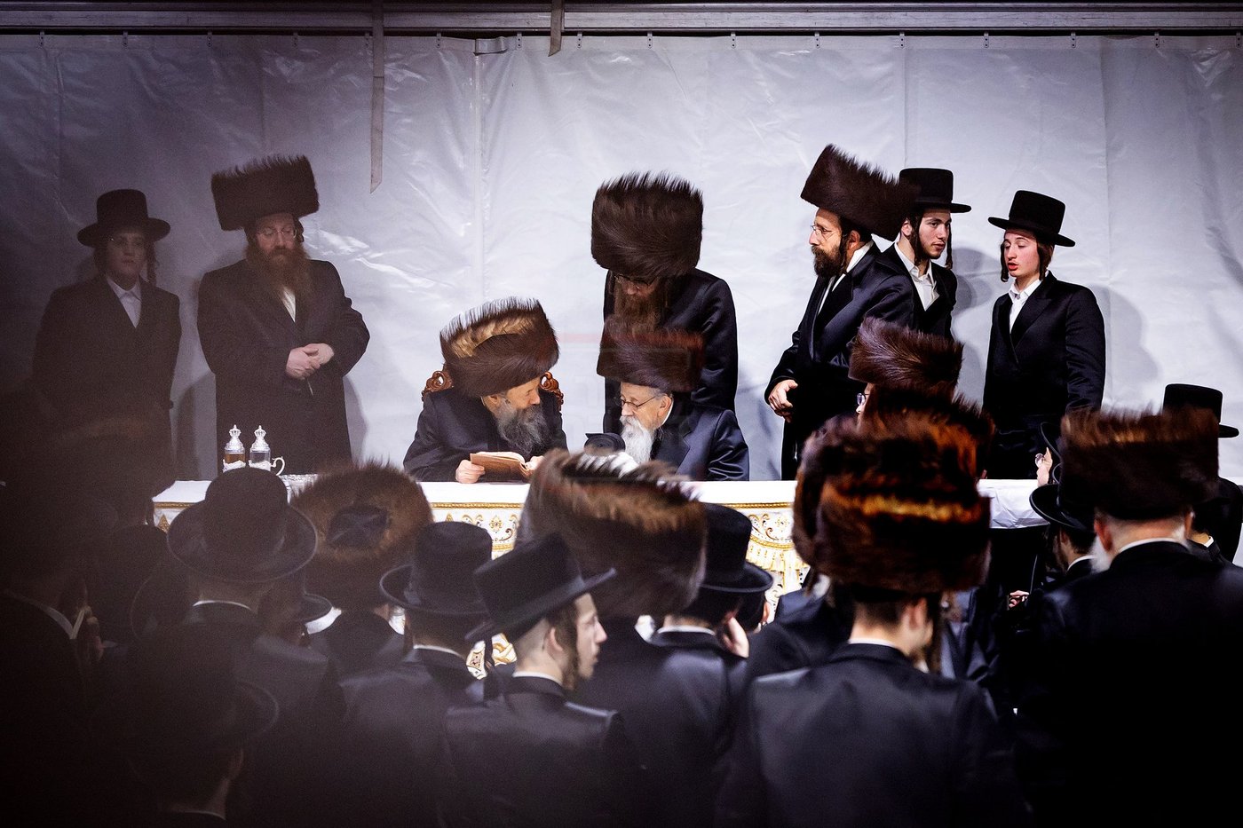 האדמו"ר מבאבוב 45 בשב"ק בעיר יוניאן