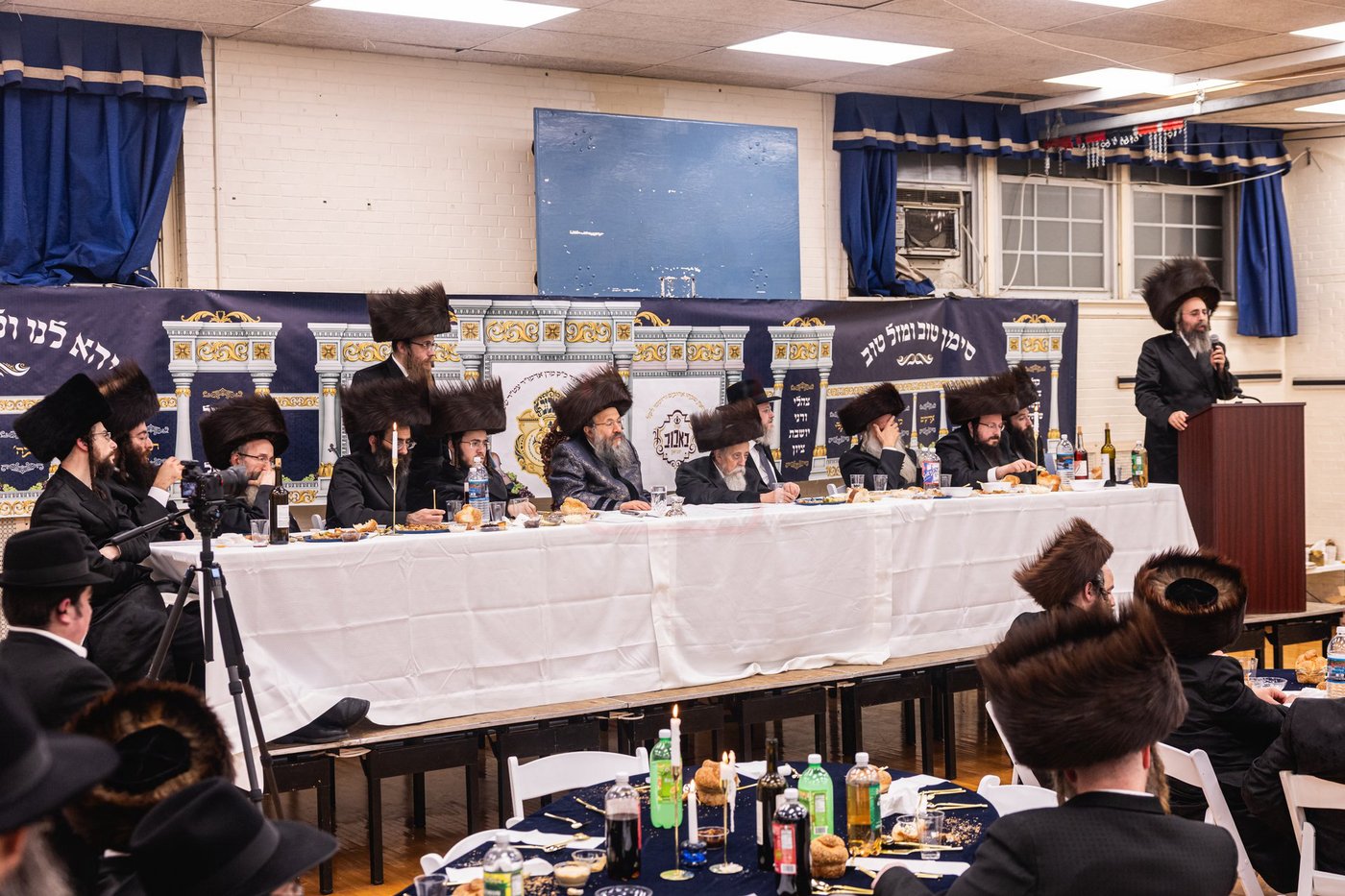 שמחת ש"ב לנכדת האדמו"ר מבאבוב 45 בעיר יוניאן