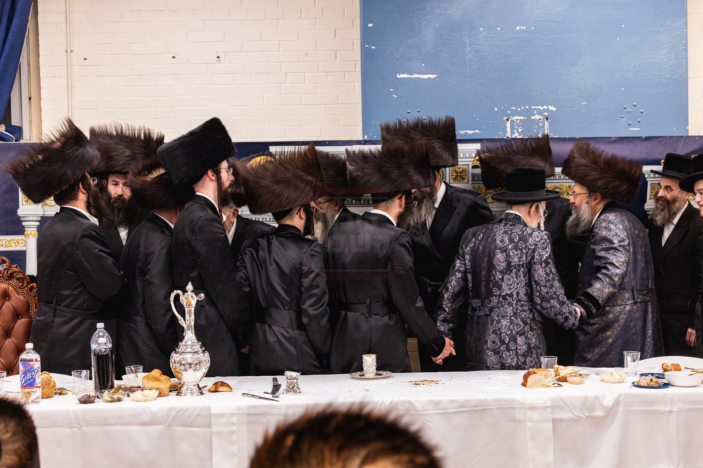 שמחת ש"ב לנכדת האדמו"ר מבאבוב 45 בעיר יוניאן