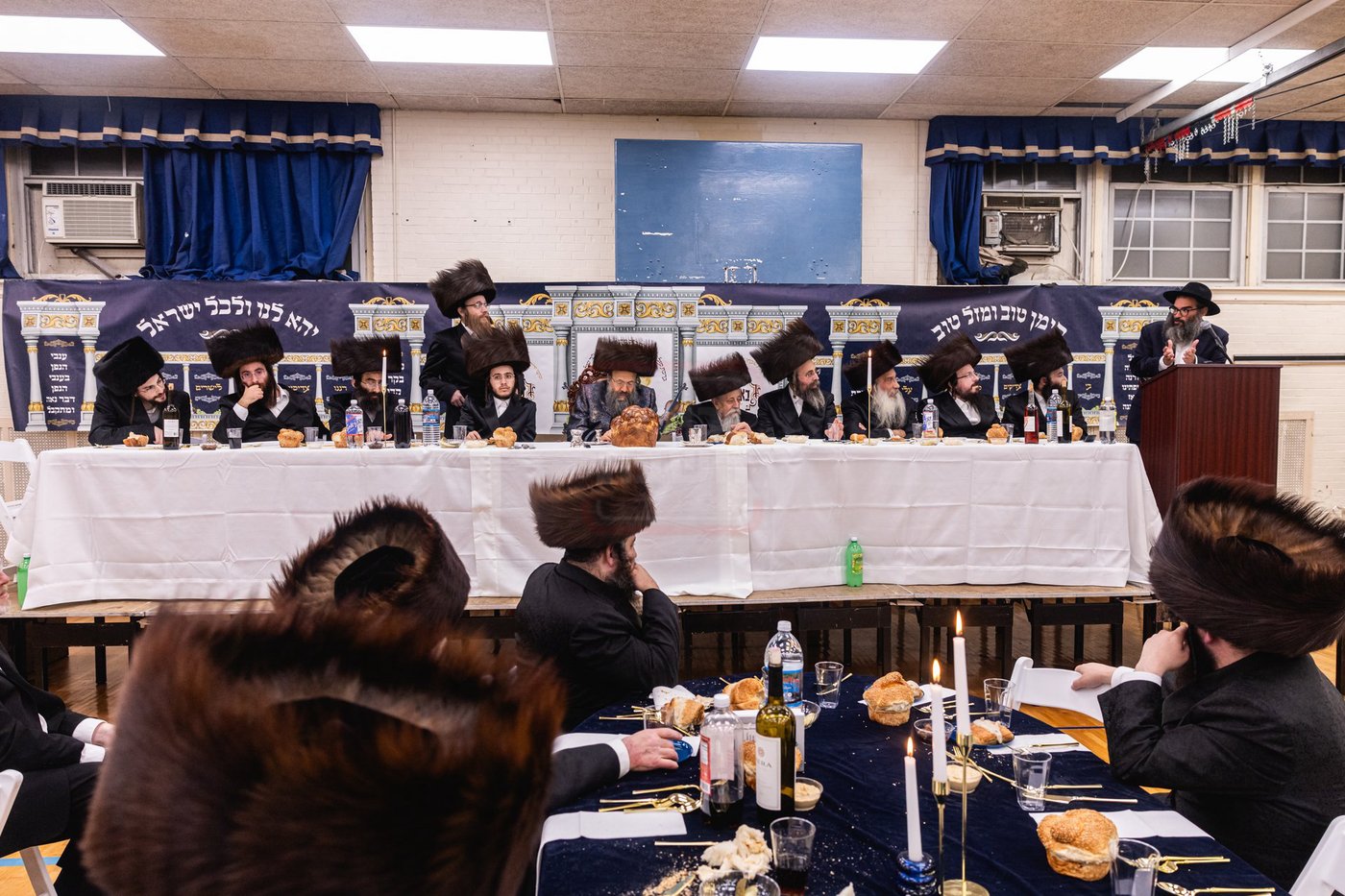 שמחת ש"ב לנכדת האדמו"ר מבאבוב 45 בעיר יוניאן