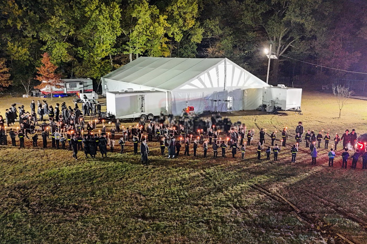 האדמו"ר מבאבוב 45 בשב"ק בעיר יוניאן