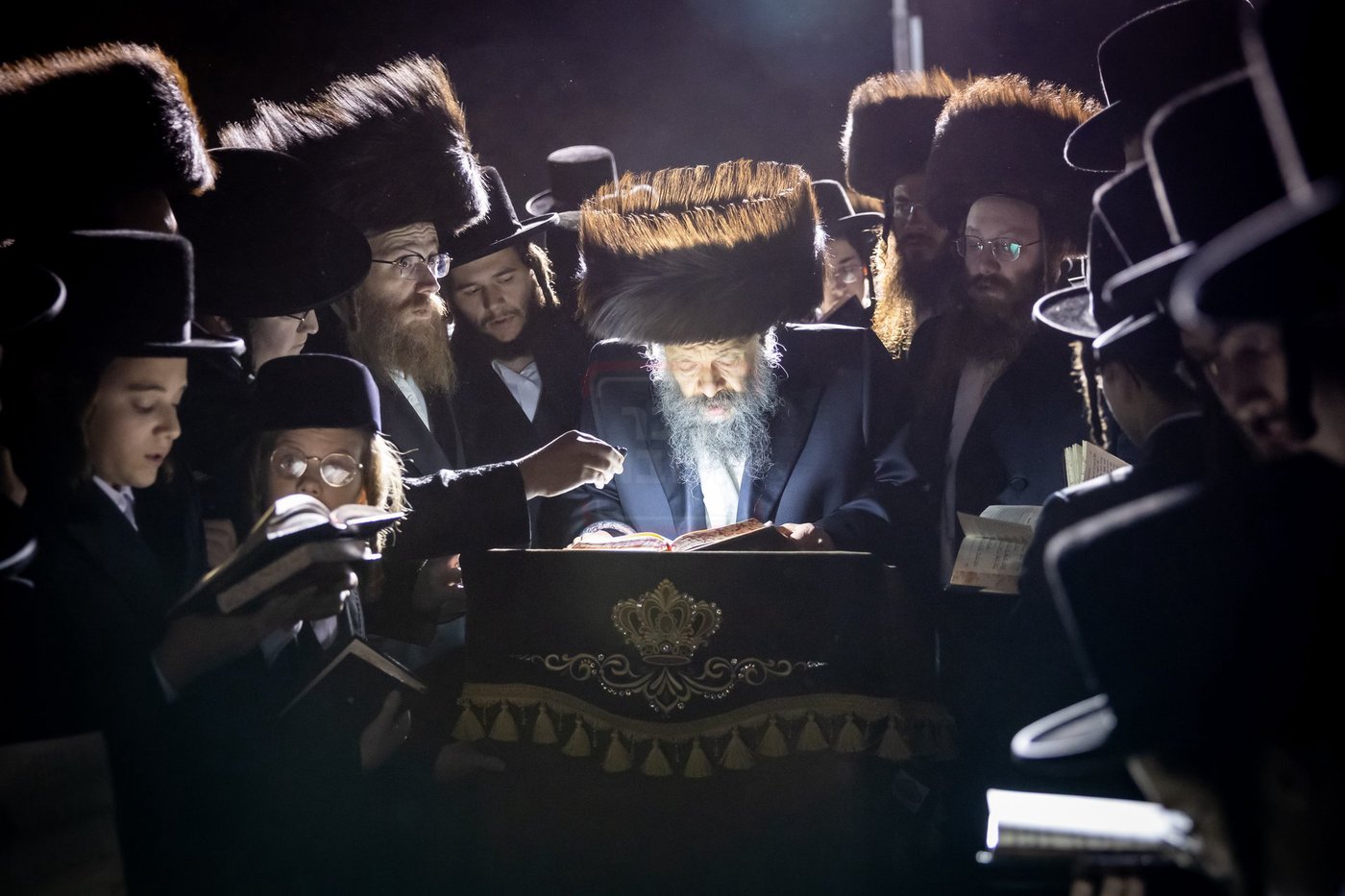 האדמו"ר מבאבוב 45 בשב"ק בעיר יוניאן