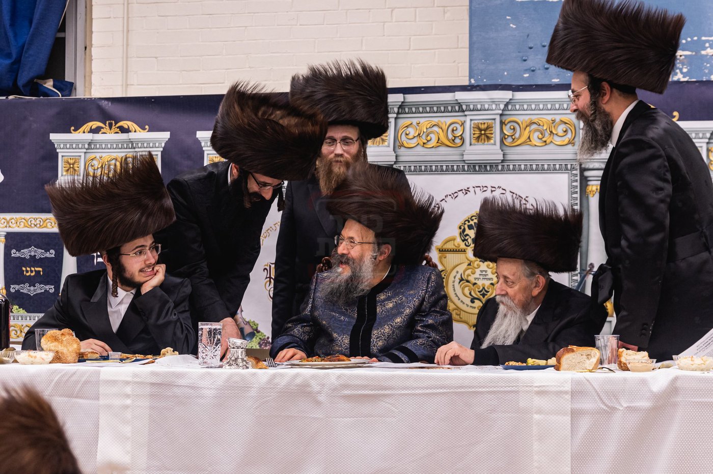 שמחת ש"ב לנכדת האדמו"ר מבאבוב 45 בעיר יוניאן