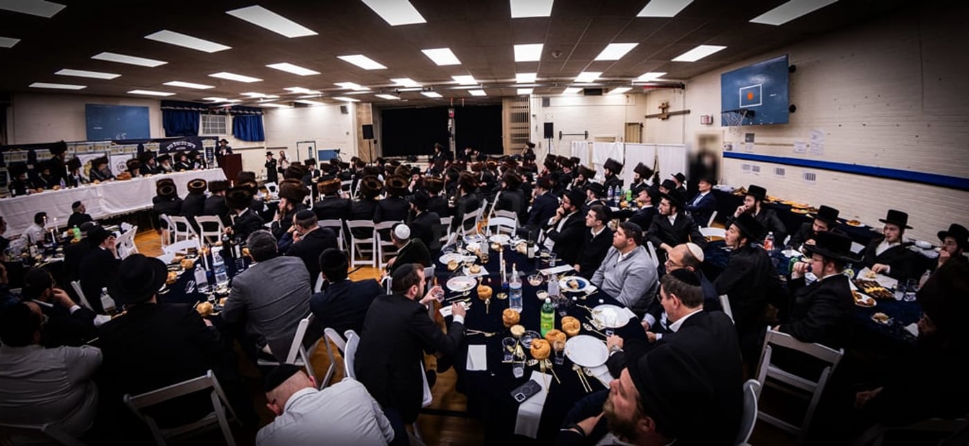 שמחת ש"ב לנכדת האדמו"ר מבאבוב 45 בעיר יוניאן