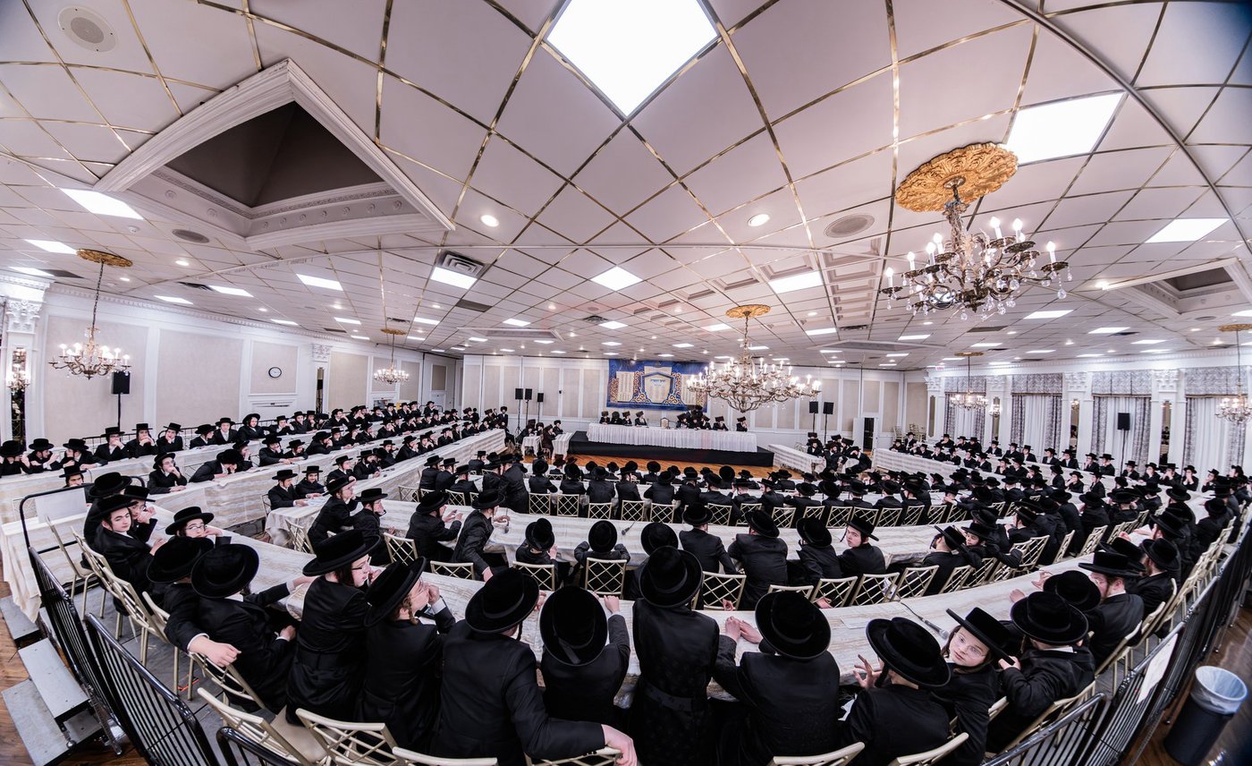 בחינה פומבי ע"י תלמידי ישיבות קטנות ד'סאטמר מרחבי ניו יארק 