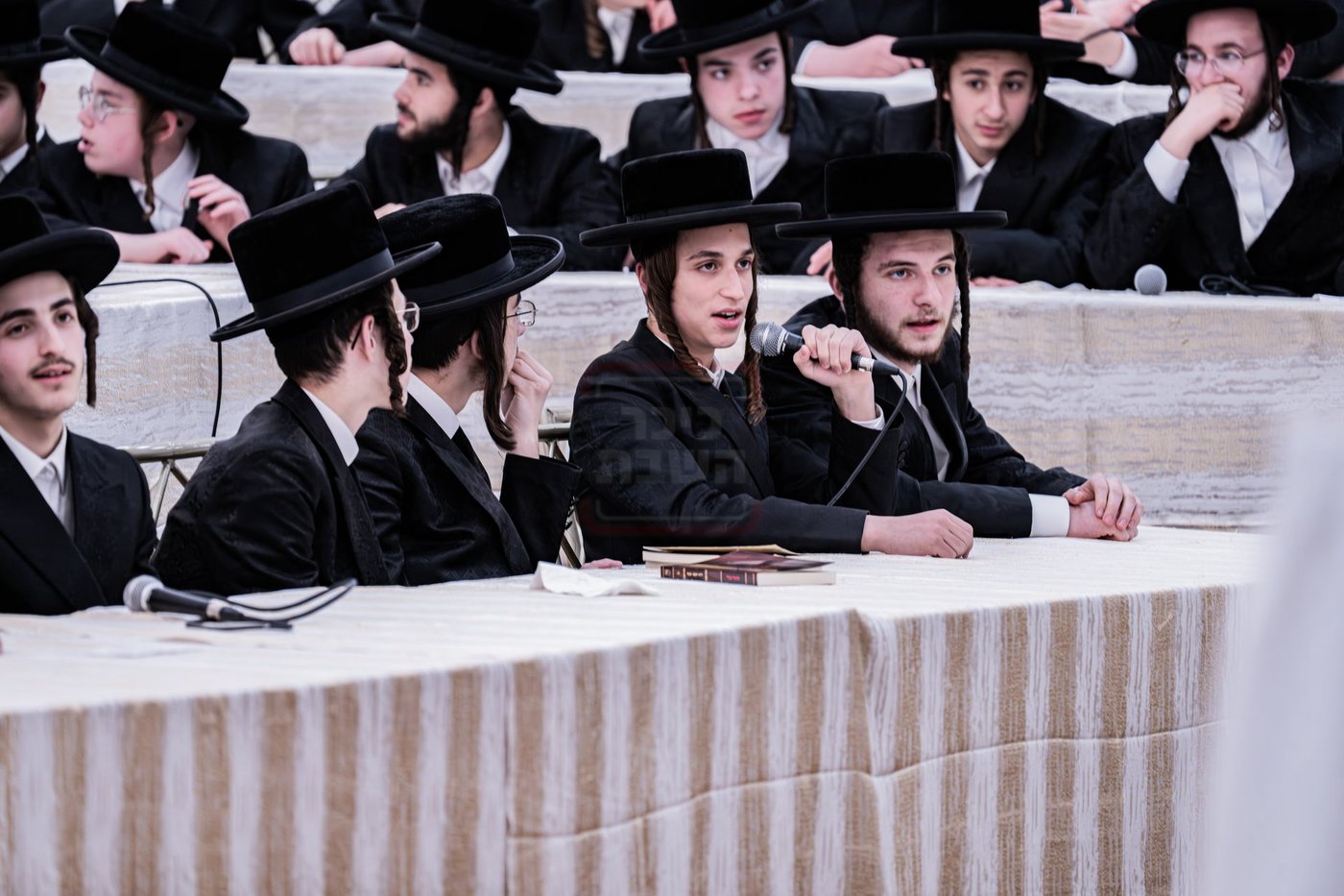 בחינה פומבי ע"י תלמידי ישיבות קטנות ד'סאטמר מרחבי ניו יארק 