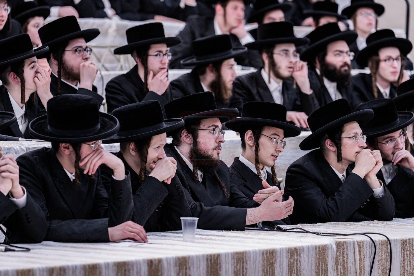 בחינה פומבי ע"י תלמידי ישיבות קטנות ד'סאטמר מרחבי ניו יארק 