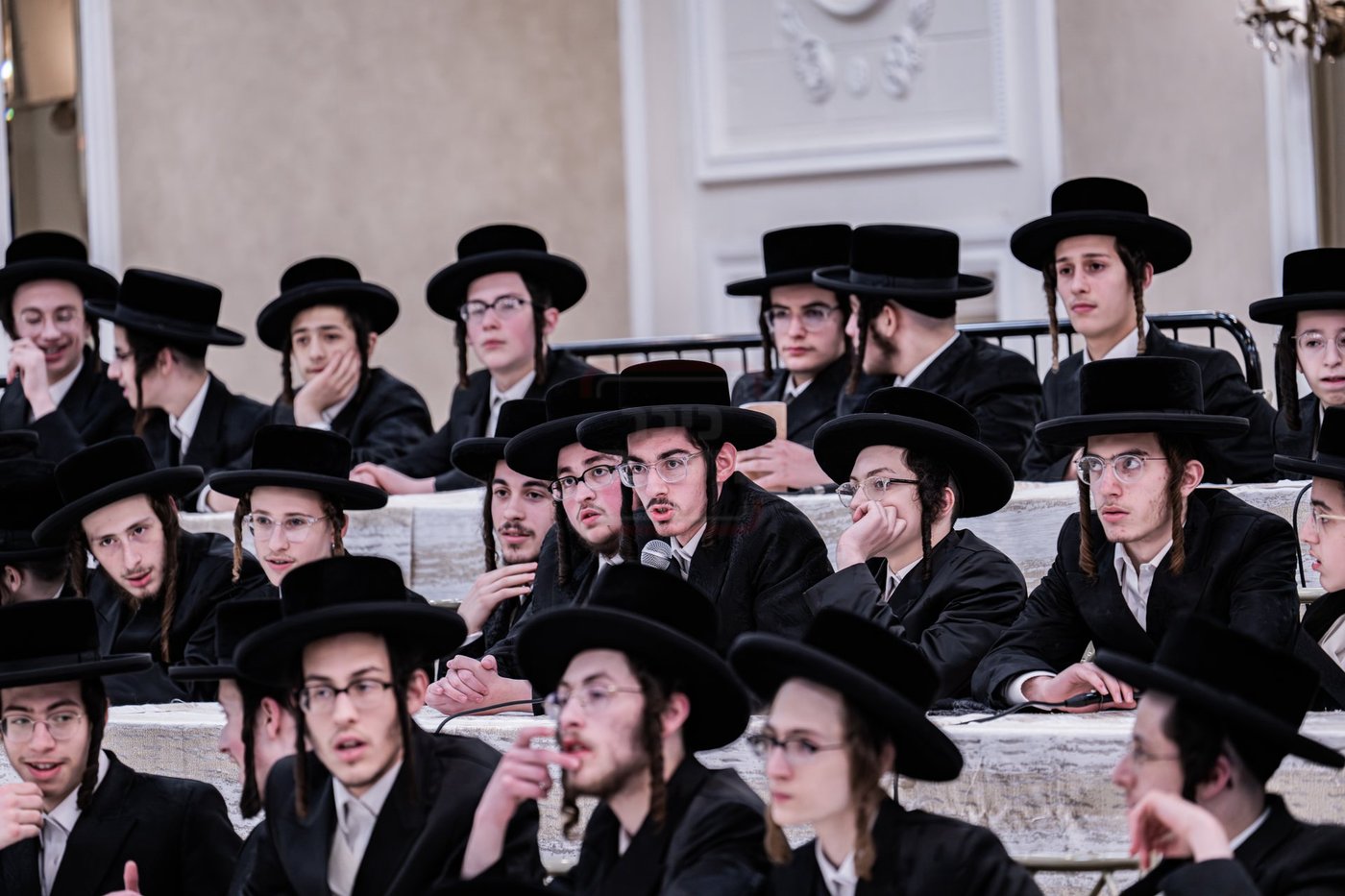 בחינה פומבי ע"י תלמידי ישיבות קטנות ד'סאטמר מרחבי ניו יארק 