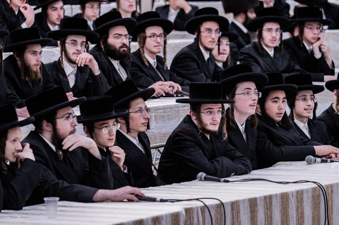 בחינה פומבי ע"י תלמידי ישיבות קטנות ד'סאטמר מרחבי ניו יארק 