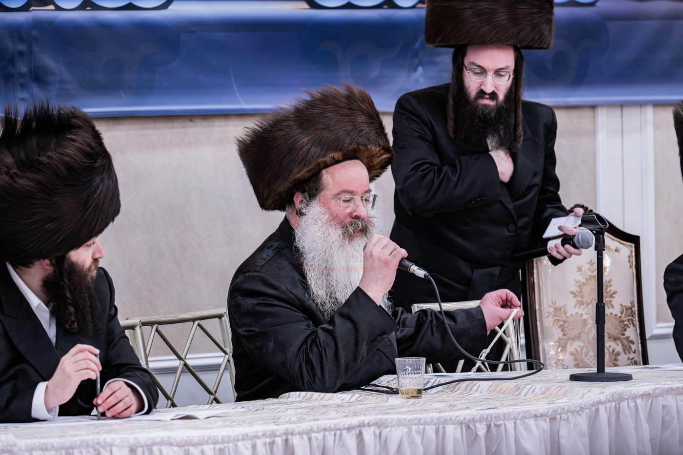 בחינה פומבי ע"י תלמידי ישיבות קטנות ד'סאטמר מרחבי ניו יארק 