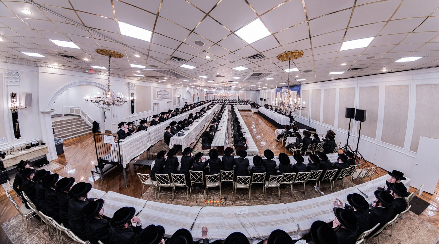 בחינה פומבי ע"י תלמידי ישיבות קטנות ד'סאטמר מרחבי ניו יארק 