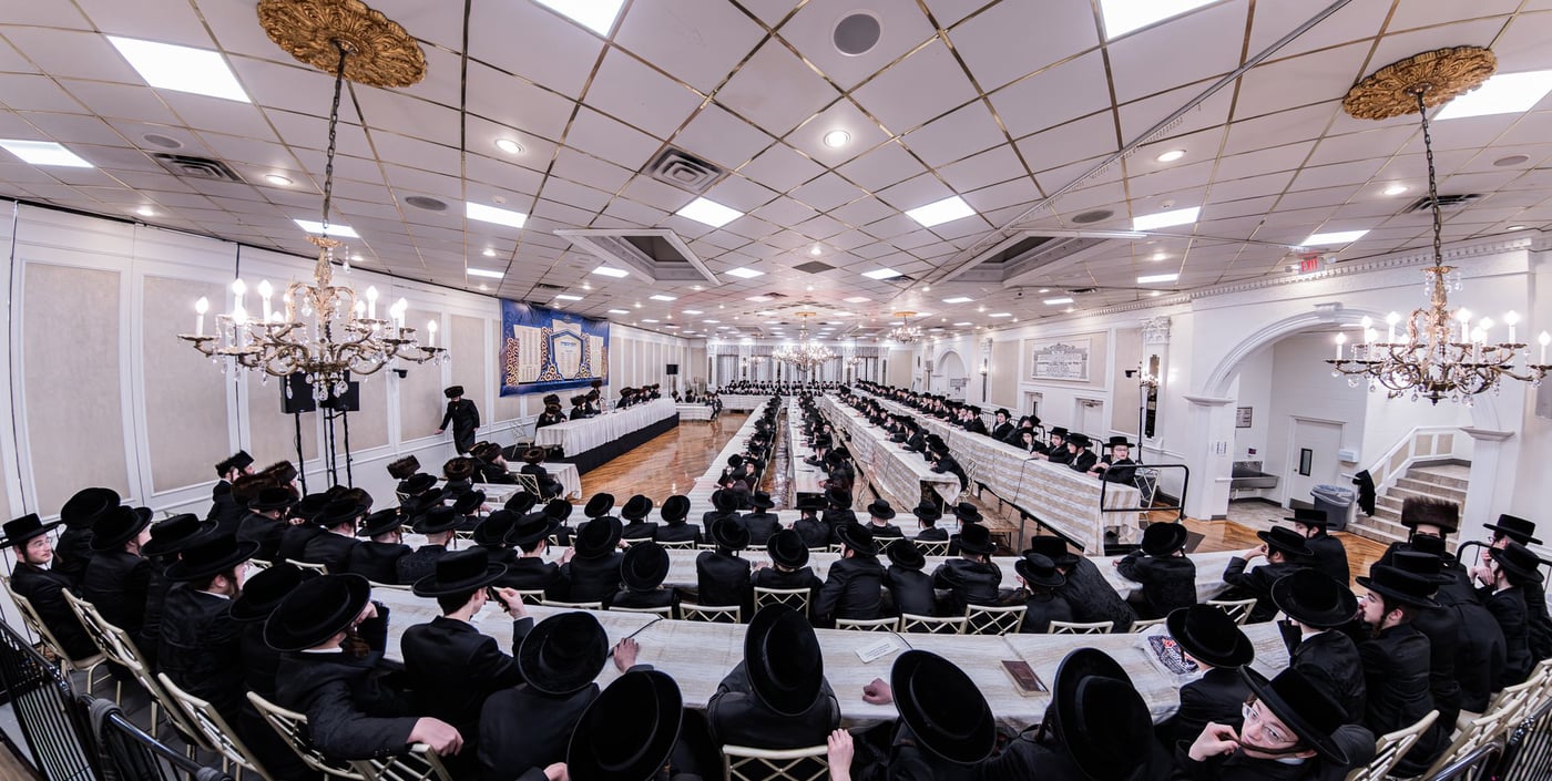 בחינה פומבי ע"י תלמידי ישיבות קטנות ד'סאטמר מרחבי ניו יארק 