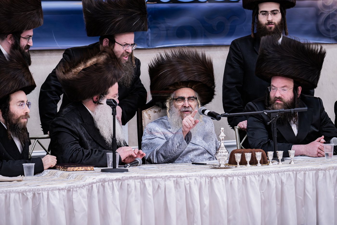 בחינה פומבי ע"י תלמידי ישיבות קטנות ד'סאטמר מרחבי ניו יארק 