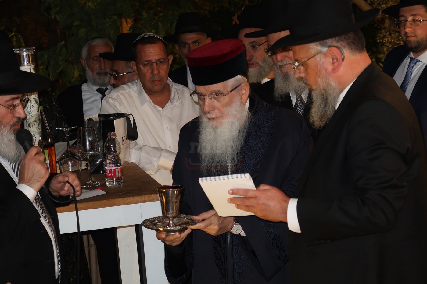 שמחת נישואי נכד האדמו"ר רבי יחיאל אבוחצירא 