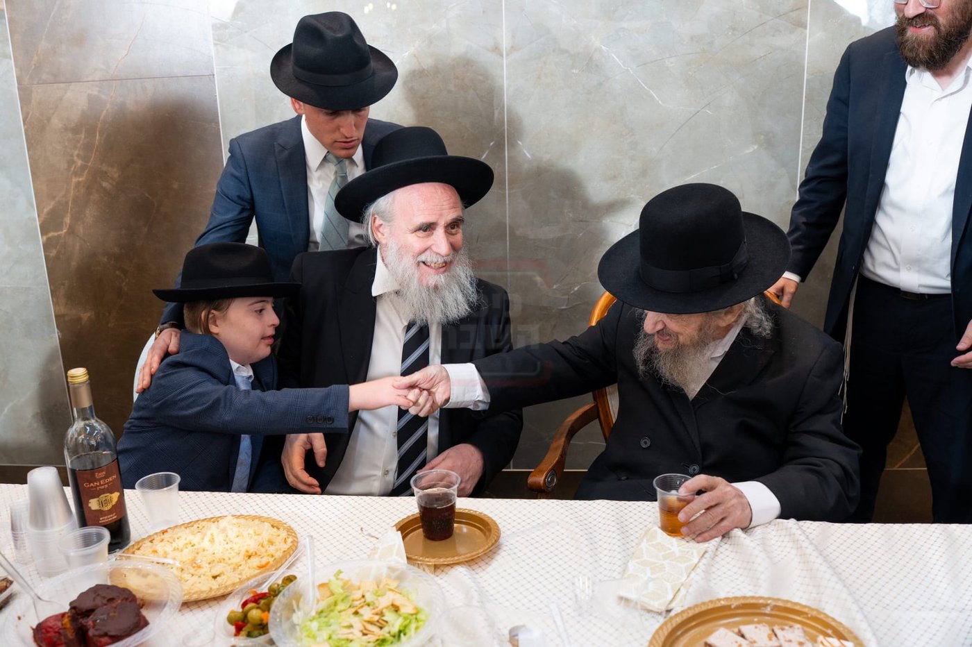 שמחץ בר המצווה לבן הרה"ג ר' חיים שולמן