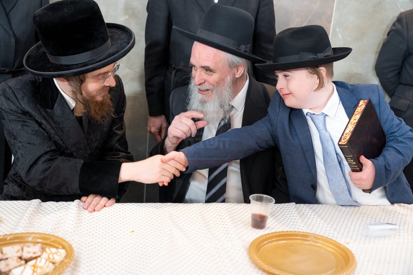 שמחץ בר המצווה לבן הרה"ג ר' חיים שולמן