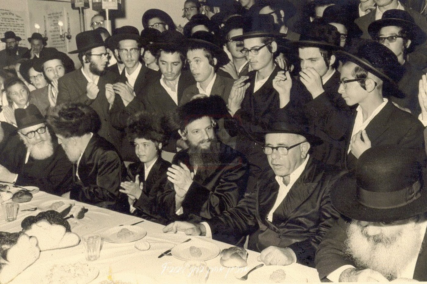 שמחת בר המצווה של הרה"צ רבי ישראל אליעזר הגר זצ"ל