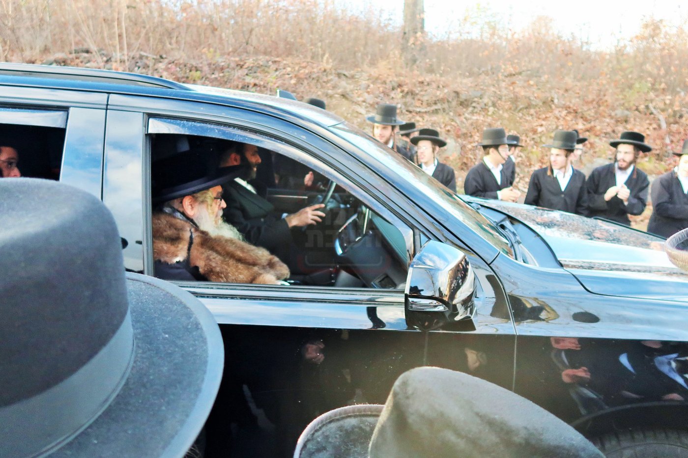 מעמד צאתכם לשלום לאדמו"ר מסאטמר