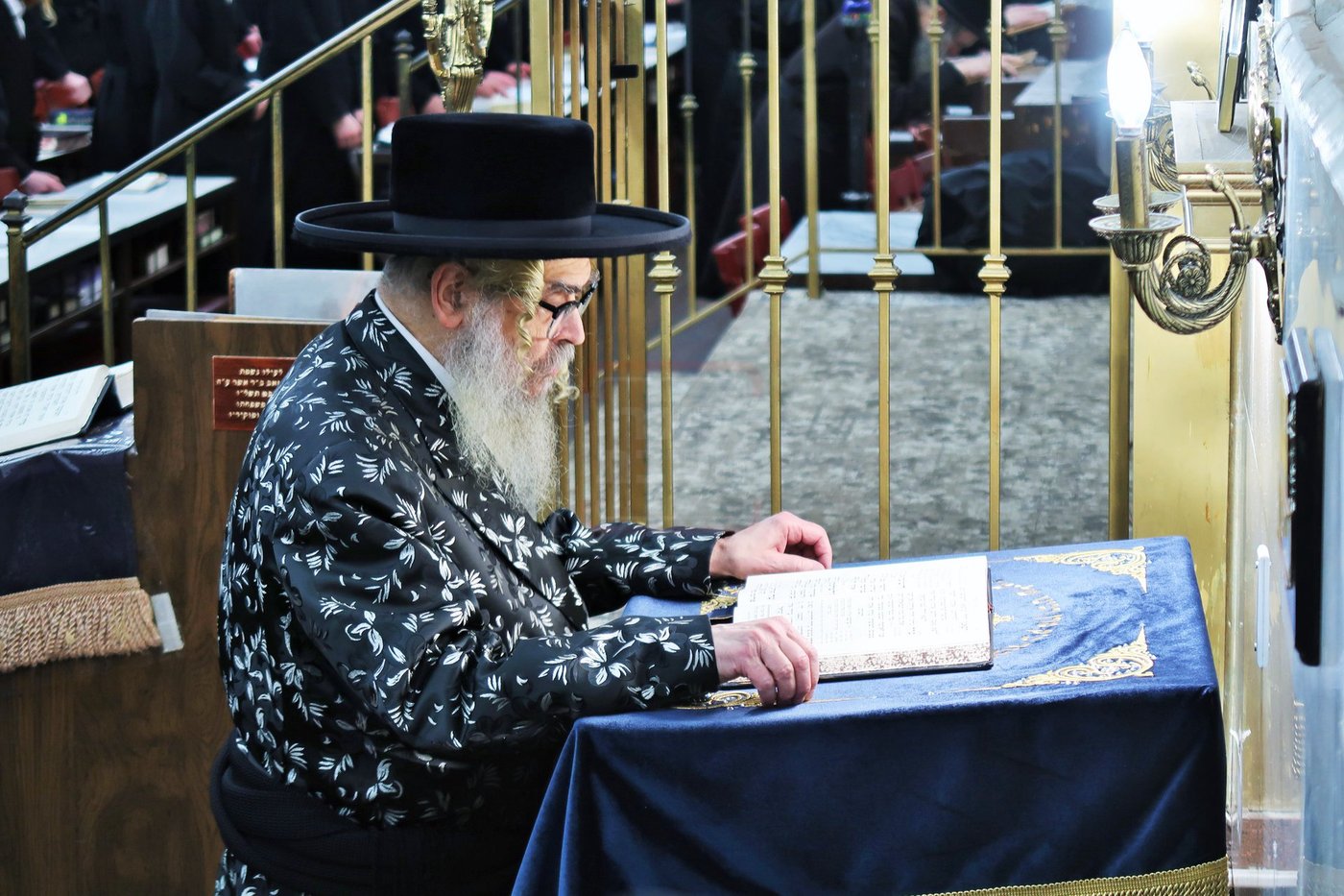 מעמד צאתכם לשלום לאדמו"ר מסאטמר