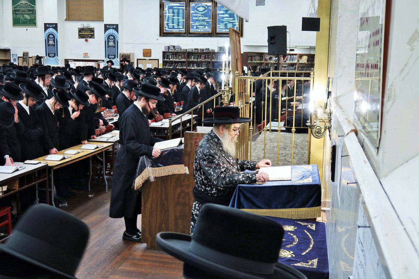 מעמד צאתכם לשלום לאדמו"ר מסאטמר