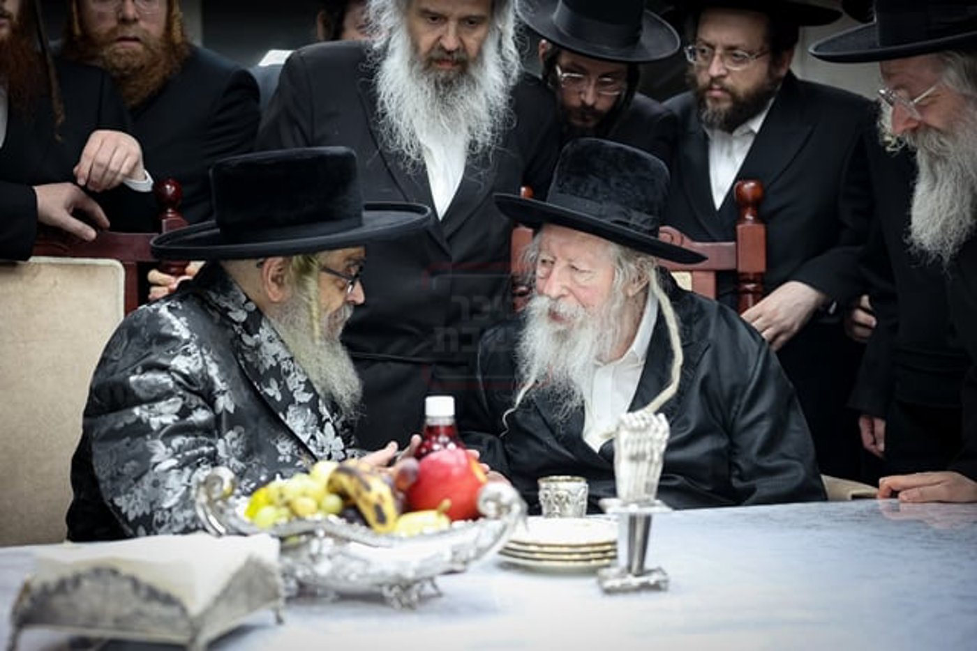 האדמו"ר מסאטמר בביקור אצל האדמו"ר מגור